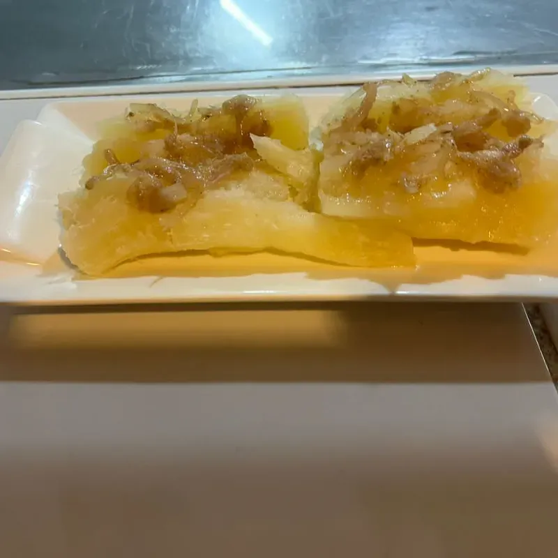 Yuca with mojo
