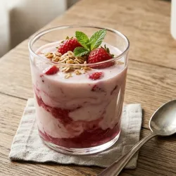 Vaso de yogurt