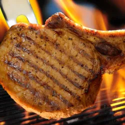 Costilla de Cerdo al grill