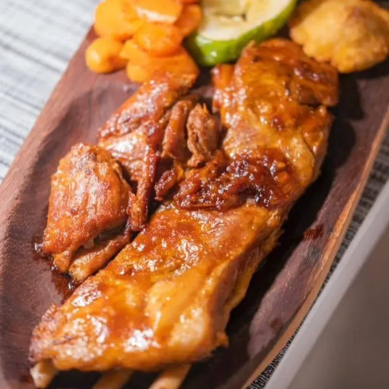 Costilla de Cerdo en salsa barbecue