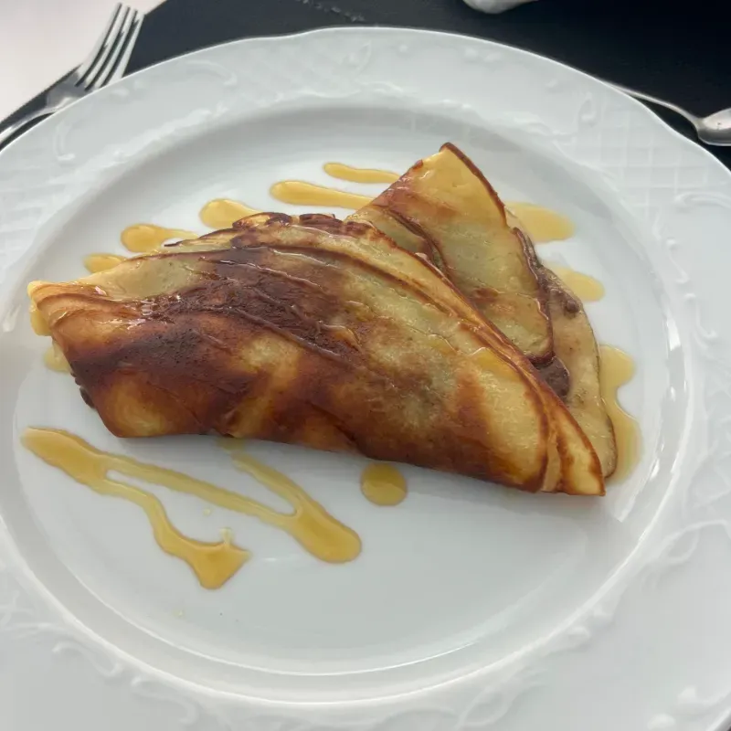 Crepes con nutella 