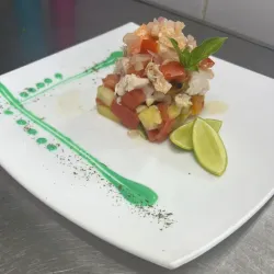 Crudo de langosta