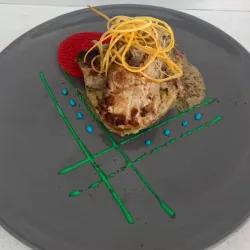 Filete de pescado a las finas hierbas