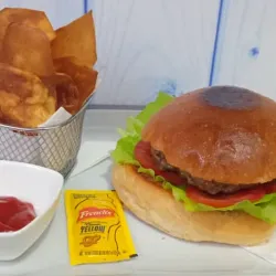 Hamburguesa natural