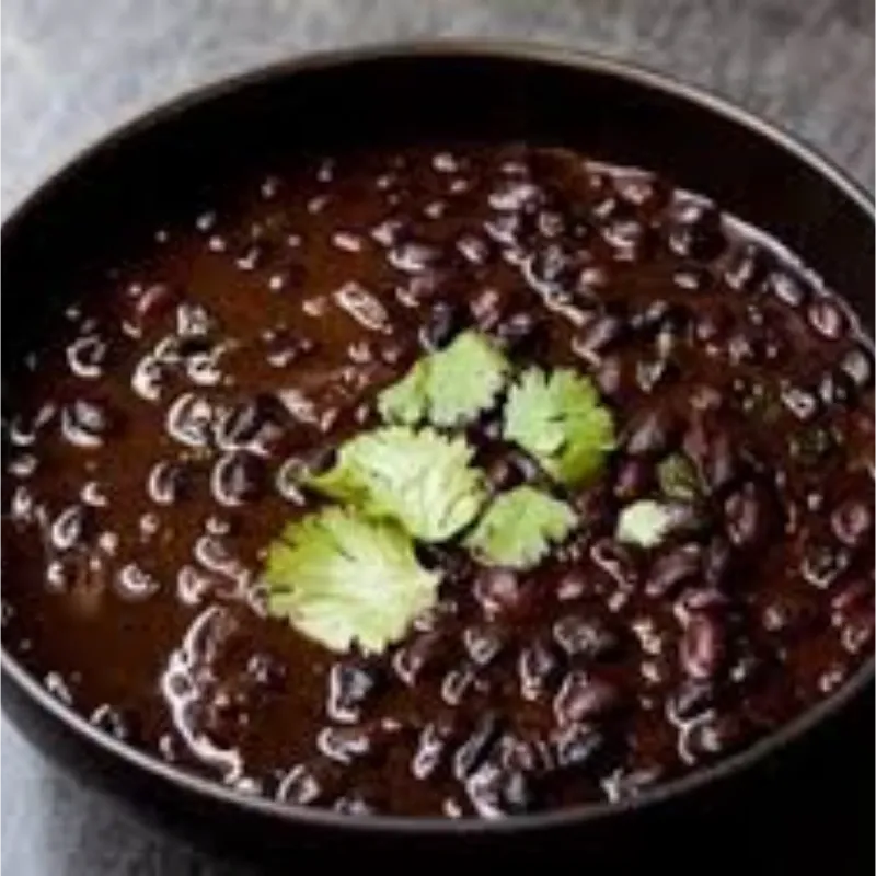 Potaje de frijoles negros