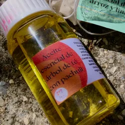 Aceite de árbol de té con pachouli