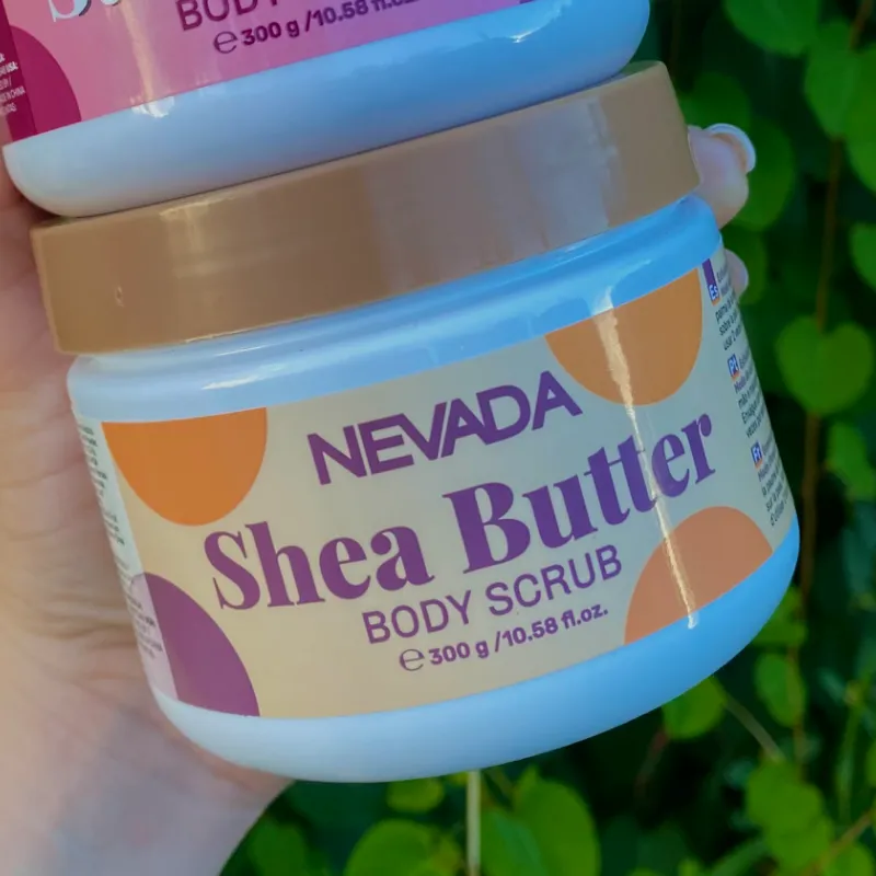 Exfoliante corporal de manteca de karité