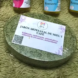 Jabón de miel y café (formato grande)