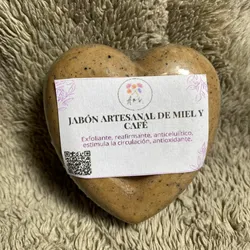 Jabón de miel y café