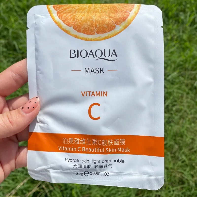 Mascarilla facial de Vitamina C