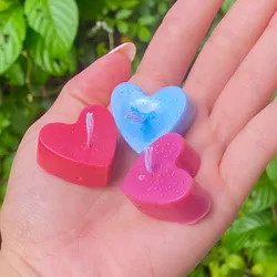 Vela de corazón pequeño