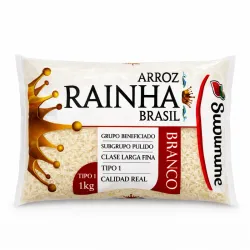 Arroz blanco Rainha Brasileño