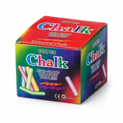 CAJA DE TIZAS DE COLORES 100PCS