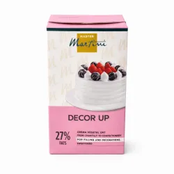 Crema vegetal UHT para rellenar y decorar