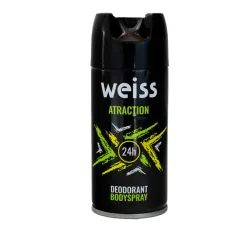 DESODORANTE BODY SPRAY ATRACTION WEISS 150ML