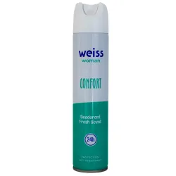 DESODORANTE SPRAY MUJER CONFORT WEISS 200ML