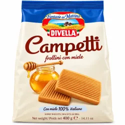 Divella Campetti – Galletas con Miel – 400 g