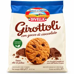 Divella Girottoli – Galletas con Pepitas de Chocolate – 400 g