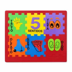 FOAMY DIDÁCTICO ROMPECABEZAS