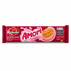 GALLETAS AMORI FRESA 8U