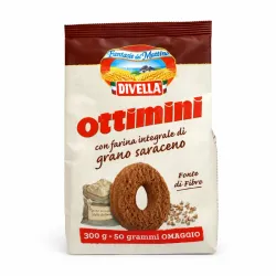 Galletas integrales con harina de trigo sarraceno (Divella)