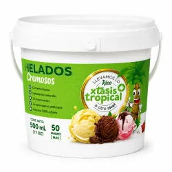 Helado Cremoso Xtasis Sabor Fresa (500ML)