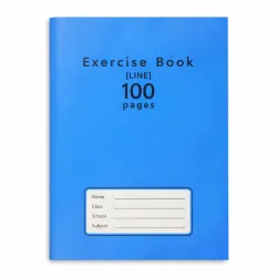 LIBRETA 100PAG AZUL