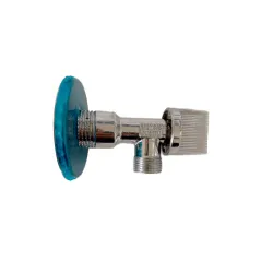 Llave de escuadra 1/2 x 3/8. Rosca M. Cierre 1/4 de vuelta serie antical