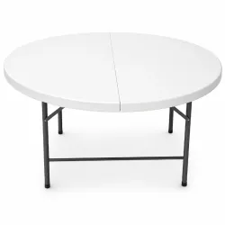 MESA REDONDA GRANDE DE PLASTICO