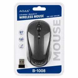 MOUSE INALAMBRICO + BLUETOOTH