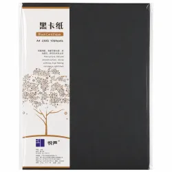 PAPEL D COLORES C/ASA NEGRO