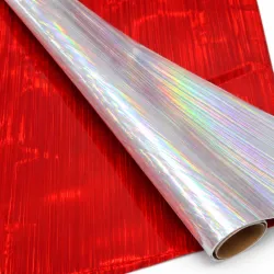 PAPEL DE REGALO ROJO LINEALES