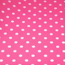 PAPEL DE REGALO ROSADO BOLAS