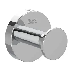 Percha sencilla cromado brillante