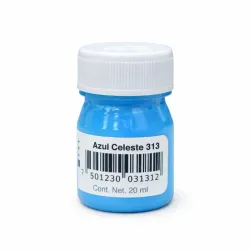 PINTURA AZUL CELESTE