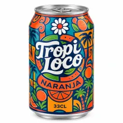 Refresco Tropiloco Naranja