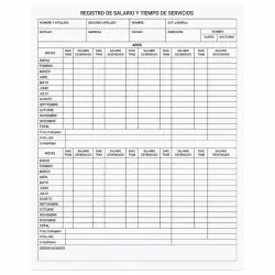 Registro de Salario (100H)