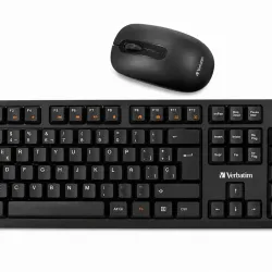 TECLADO+MOUSE INALAMBRICO VERBATIUM