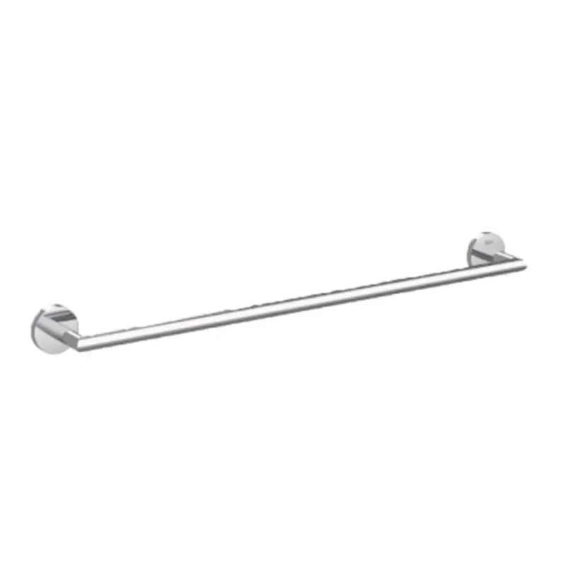 Toallero lavabo recto cromado brillante (600mm)