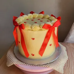 Mediano Alto Decorado Simple