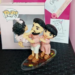 Familia de caritas redondas