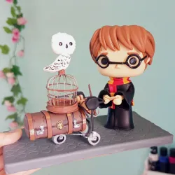 Harry Potter con maletas