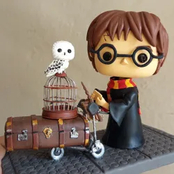 Harry Potter con maletas