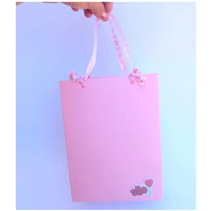 Bolsa de regalo rosada