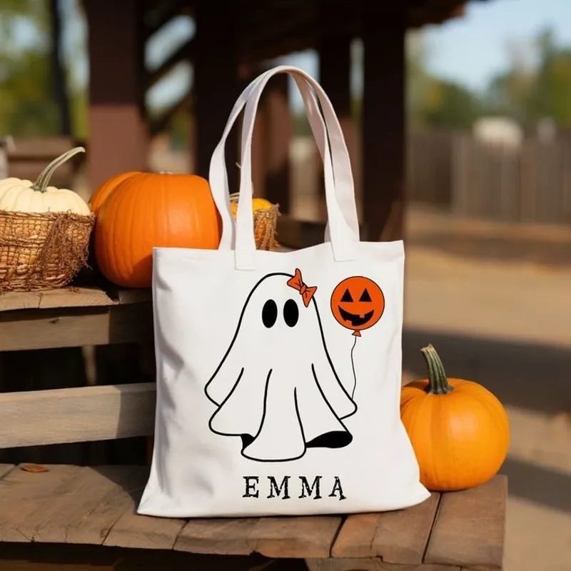 Bolso Blanco de lienzo
