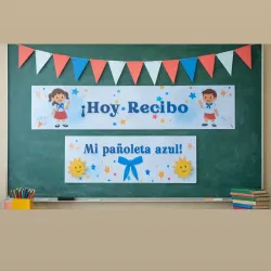Cartel de Fiesta escolar
