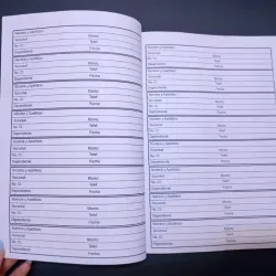 Libreta de transferencia Grande