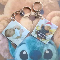Llavero plasticado personalizado