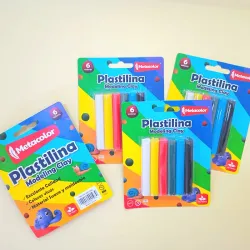 Plastilina de 6 colores