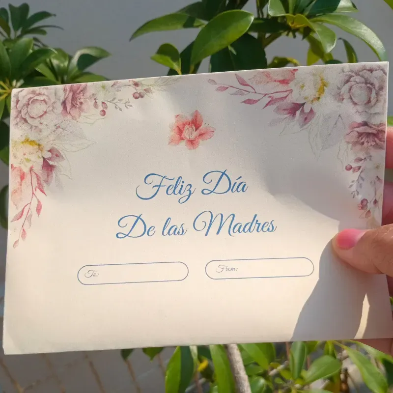Postal para mujer